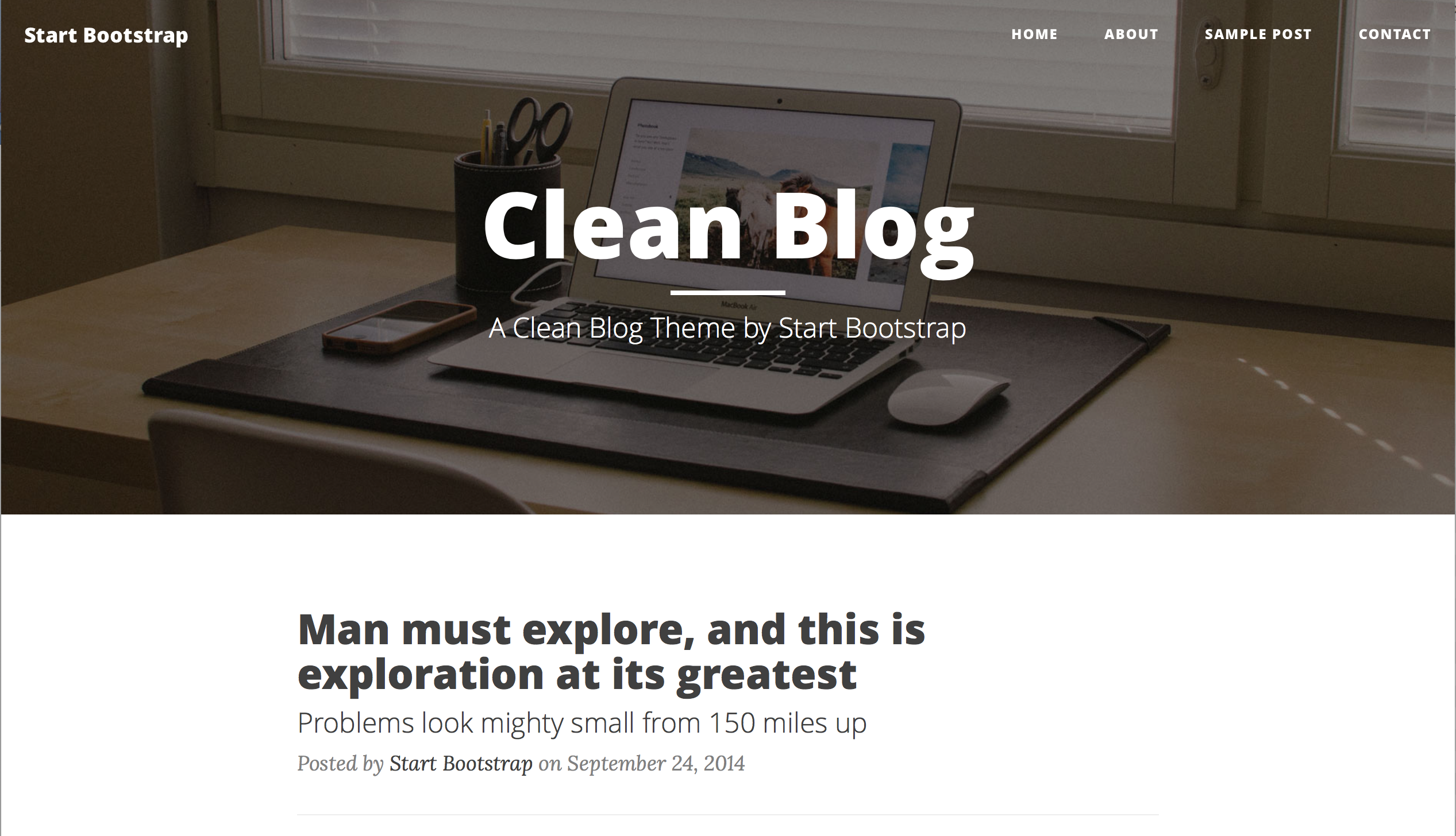 Clean Blog